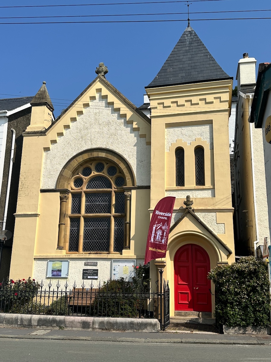 Riverside Chapel, Aberdyfi - a Welsh stone chapel building